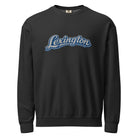 Lexington Embroidered Sweatshirt | Vintage Arch Script | Fleece - Bluegrass Elite Apparel LLC