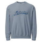 Lexington Embroidered Sweatshirt | Vintage Arch Script | Fleece - Bluegrass Elite Apparel LLC