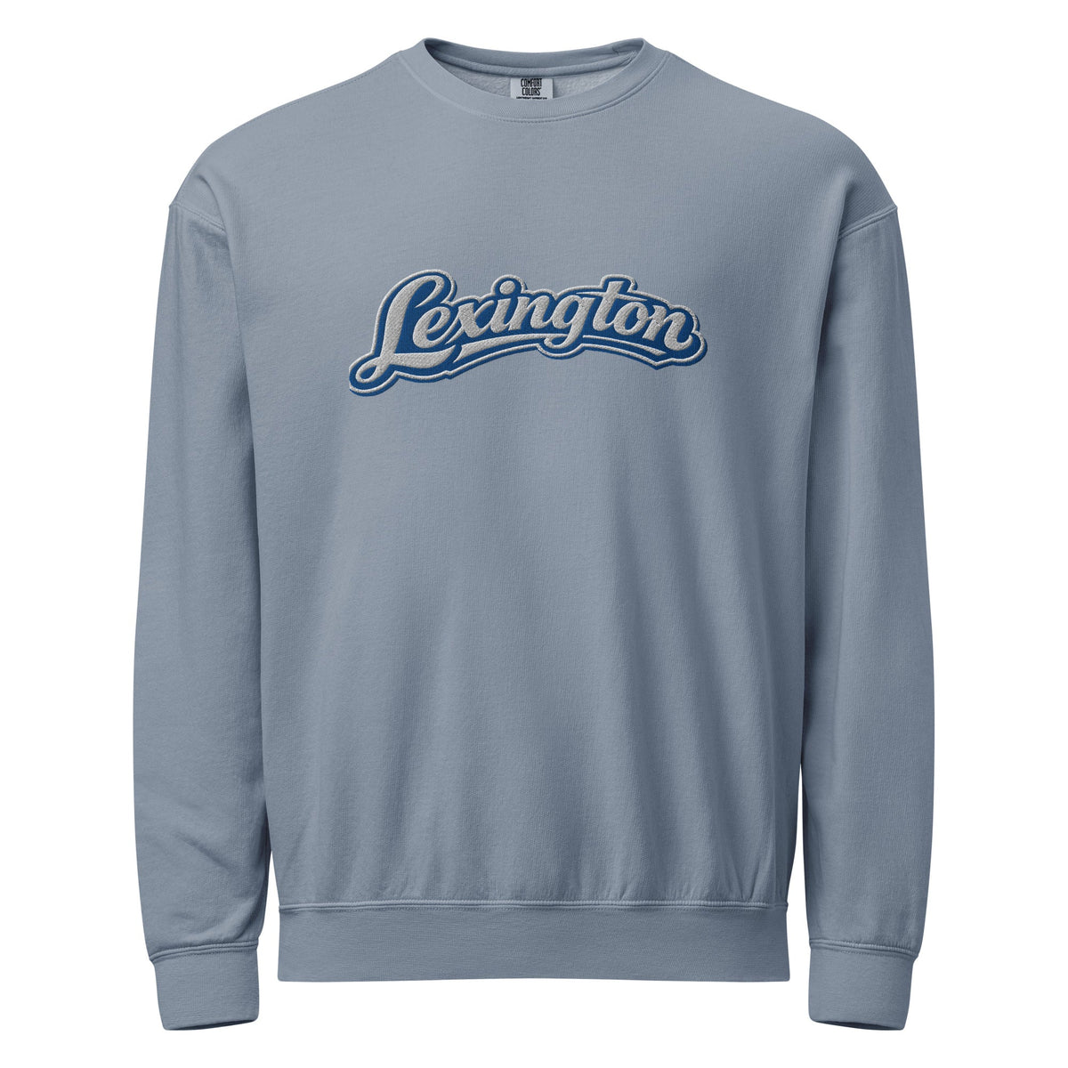 Lexington Embroidered Sweatshirt | Vintage Arch Script | Fleece - Bluegrass Elite Apparel LLC