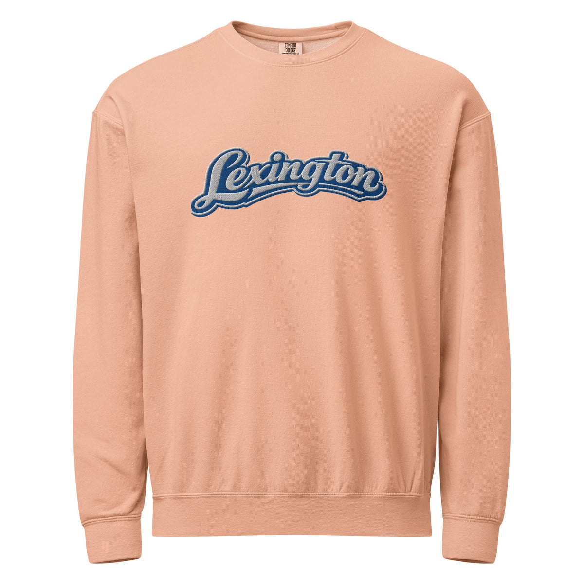 Lexington Embroidered Sweatshirt | Vintage Arch Script | Fleece - Bluegrass Elite Apparel LLC