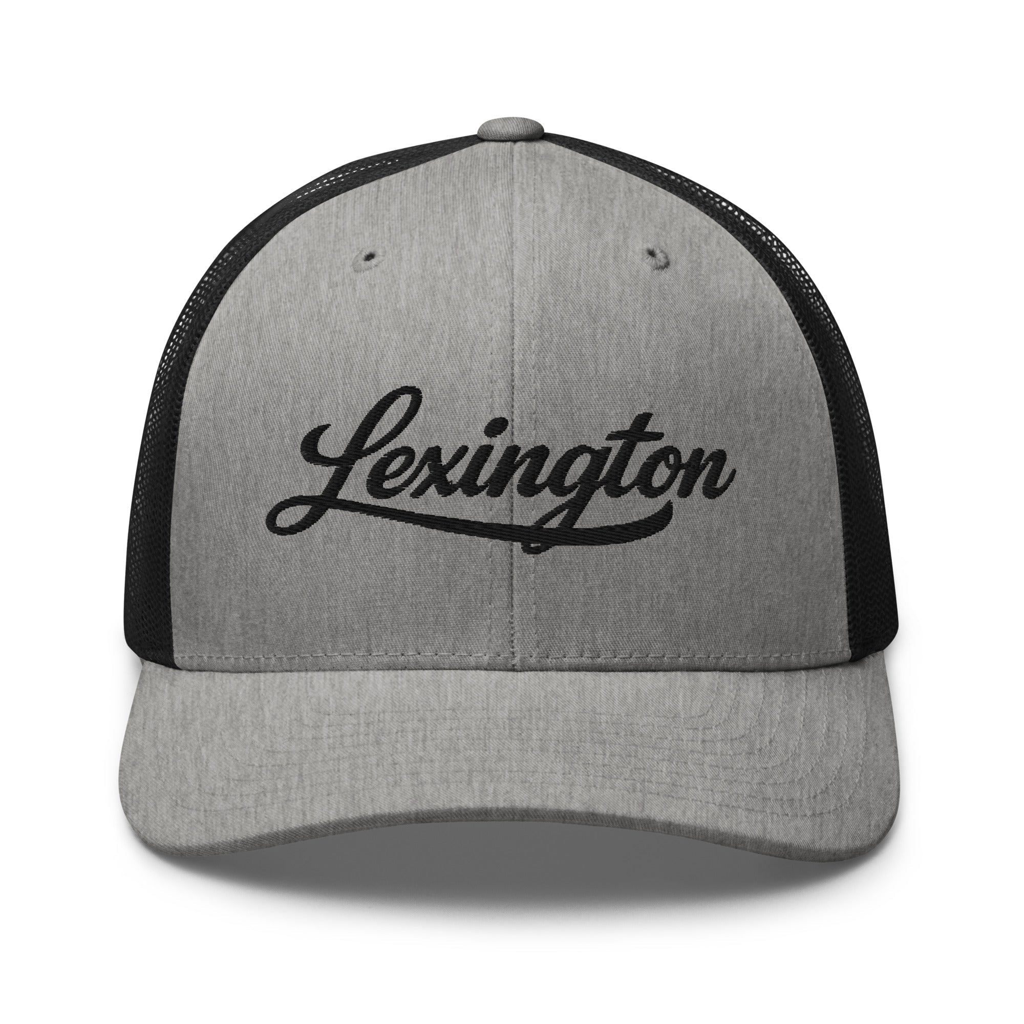 Lexington Script Trucker Cap – Kentucky City Series Classic Mesh Hat - Bluegrass Elite Apparel LLC
