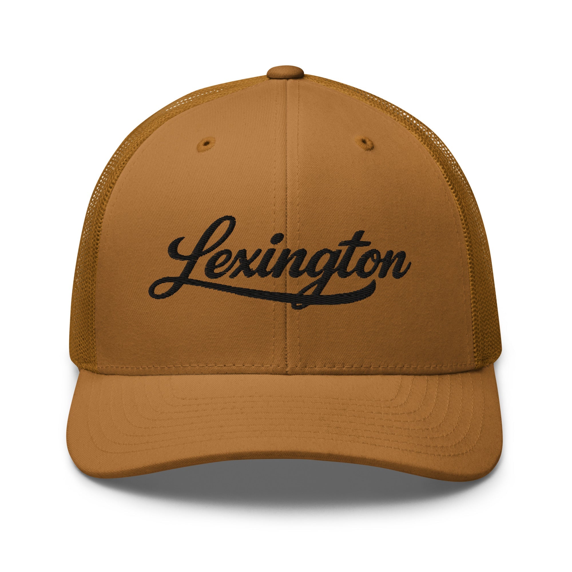 Lexington Script Trucker Cap – Kentucky City Series Classic Mesh Hat - Bluegrass Elite Apparel LLC