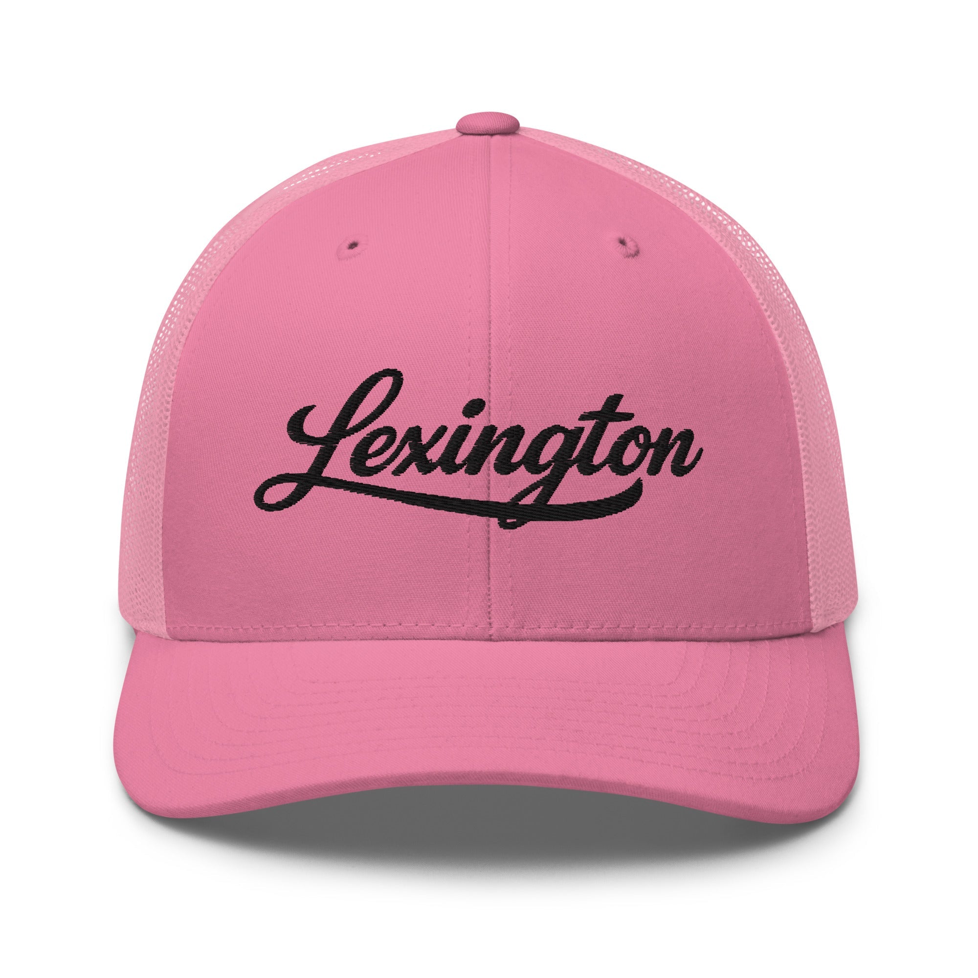 Lexington Script Trucker Cap – Kentucky City Series Classic Mesh Hat - Bluegrass Elite Apparel LLC