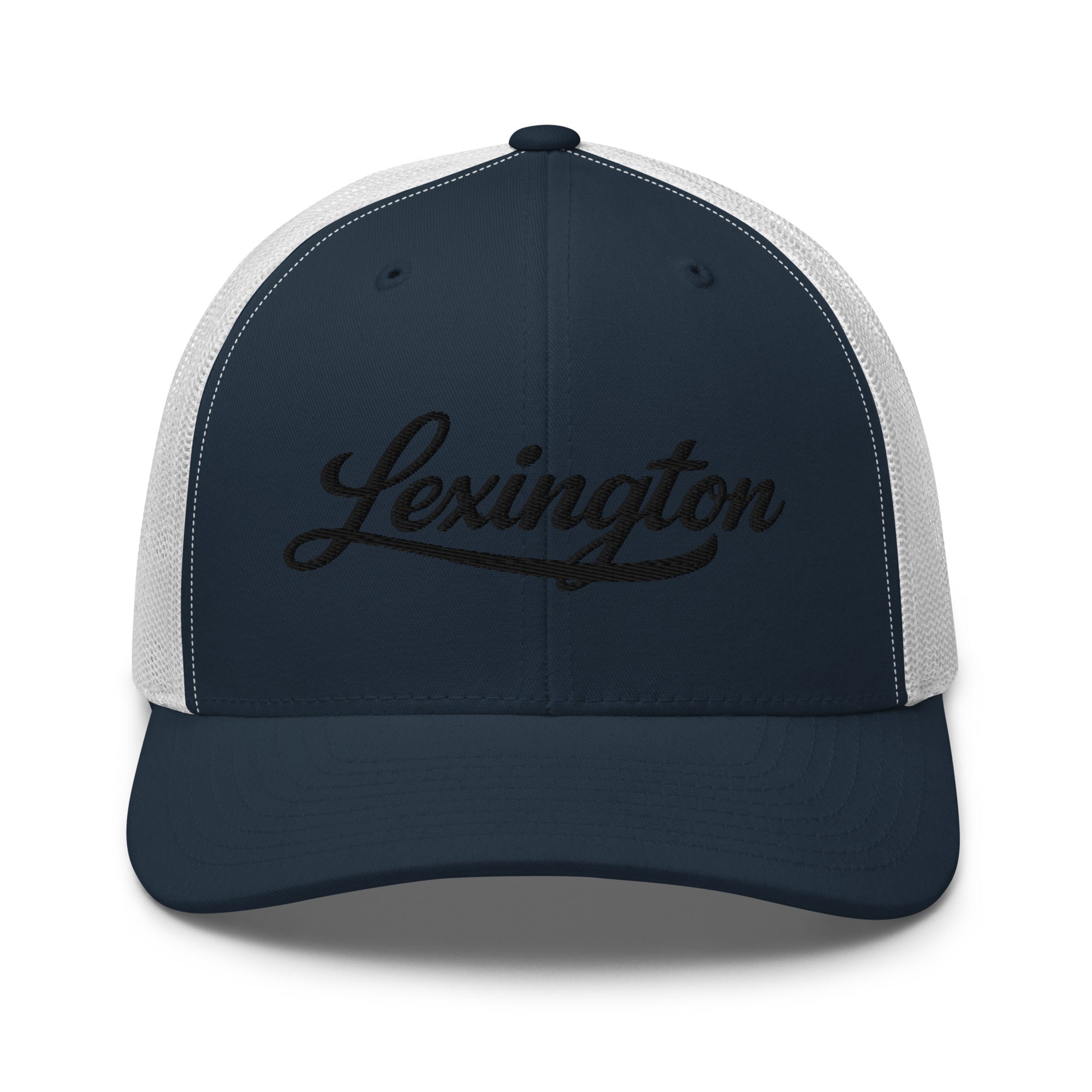 Lexington Script Trucker Cap – Kentucky City Series Classic Mesh Hat - Bluegrass Elite Apparel LLC