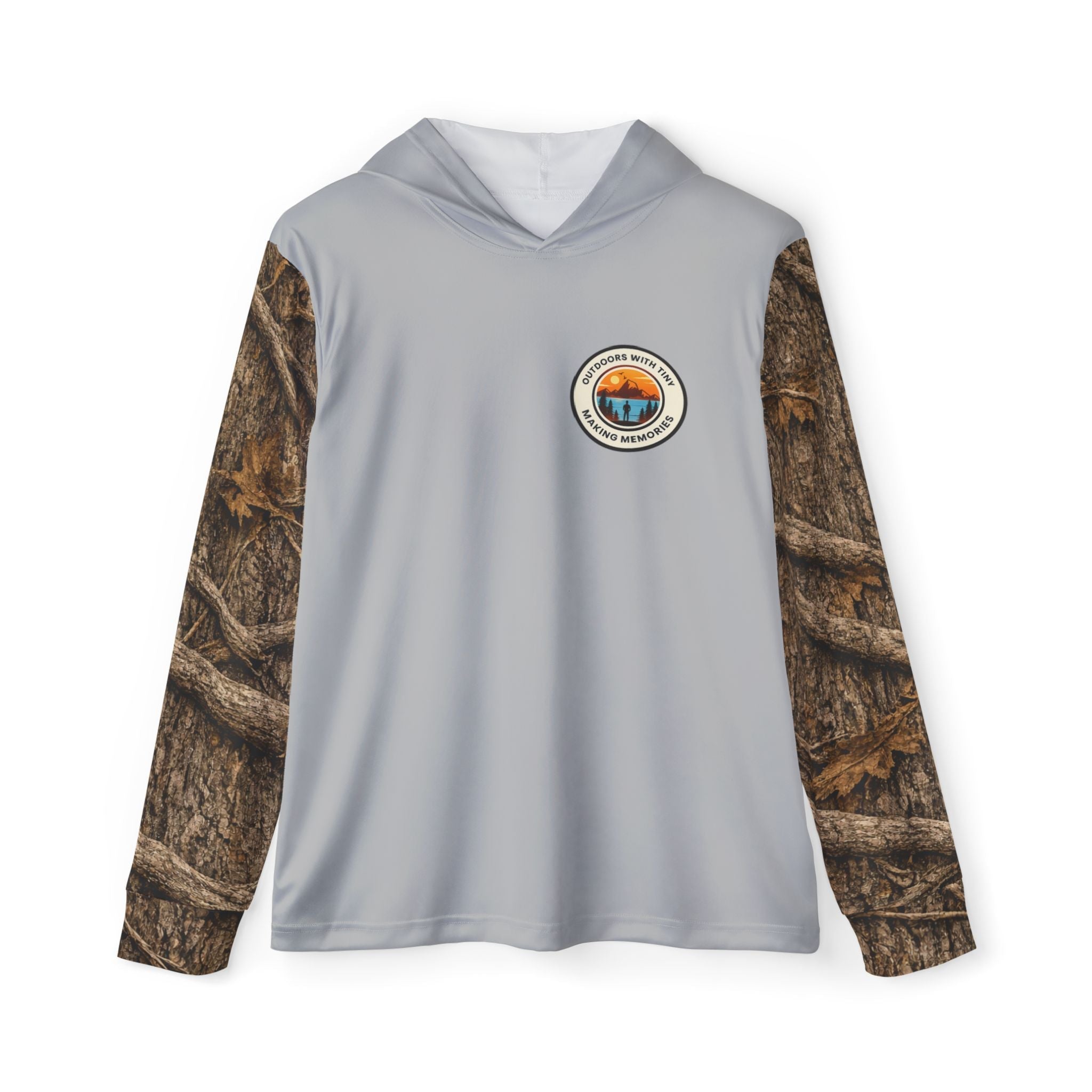 Lightweight Camo Sleeve Outdoor Hoodie – T&N Custom Lures Edition - Bluegrass Elite Apparel LLC
