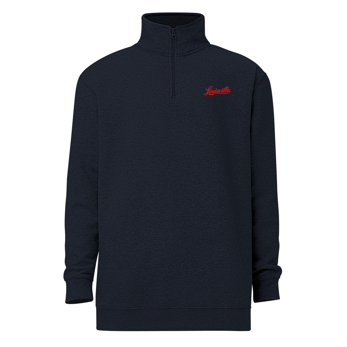 Louisville Fleece Pullover | Bold Script Design | Unisex Fit - Bluegrass Elite Apparel LLC