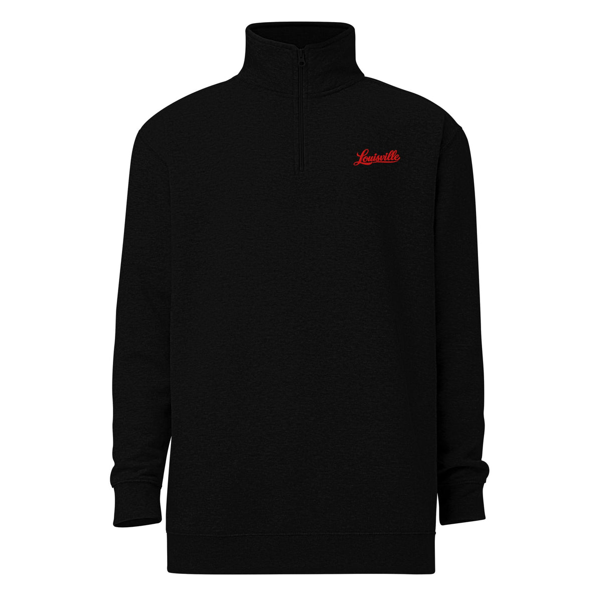 Louisville Fleece Pullover | Bold Script Design | Unisex Fit - Bluegrass Elite Apparel LLC