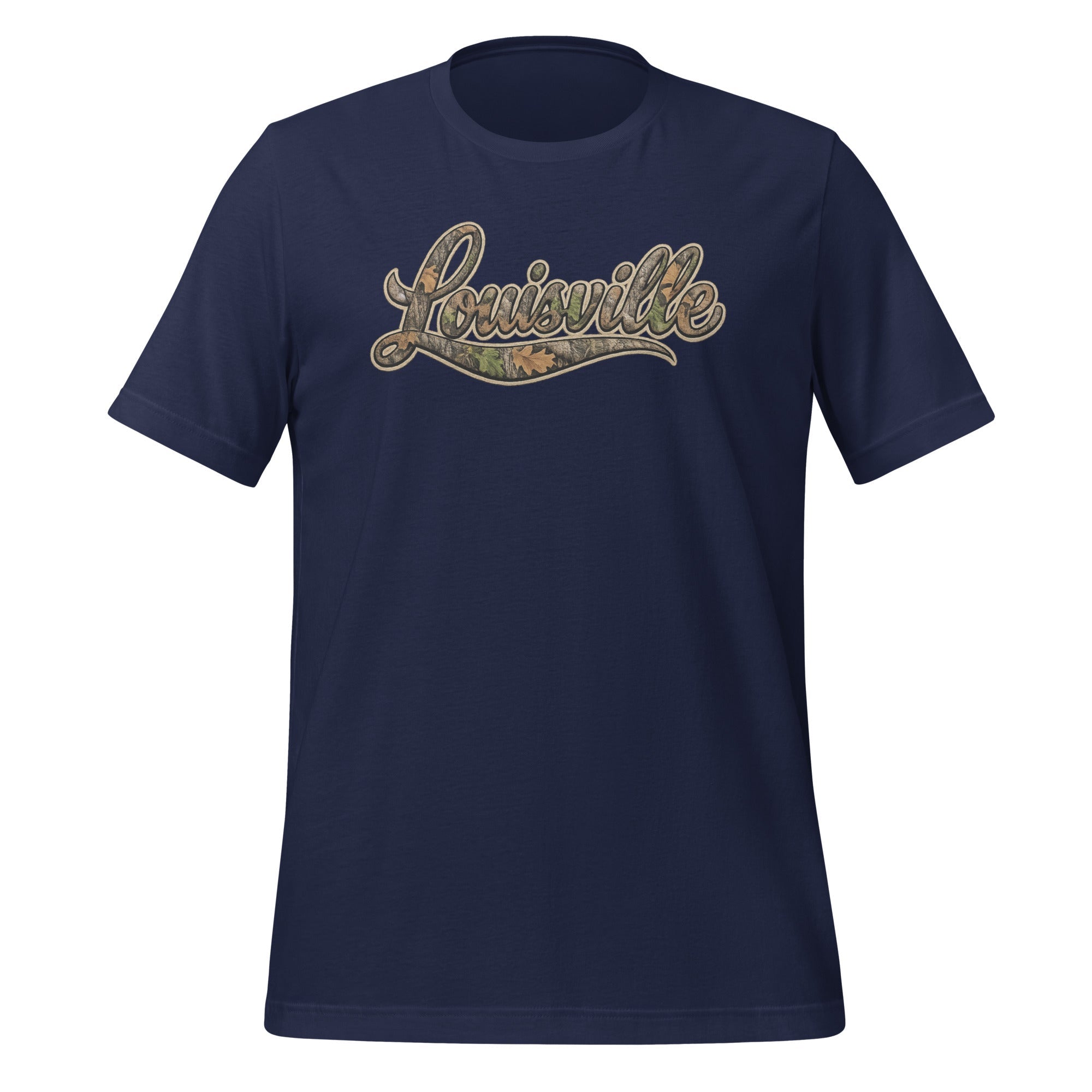Louisville Script T-Shirt | Mossy Oak Style | Classic Cotton - Bluegrass Elite Apparel LLC