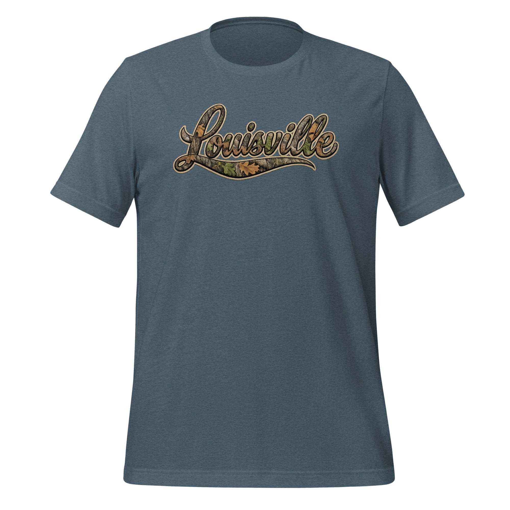 Louisville Script T-Shirt | Mossy Oak Style | Classic Cotton - Bluegrass Elite Apparel LLC