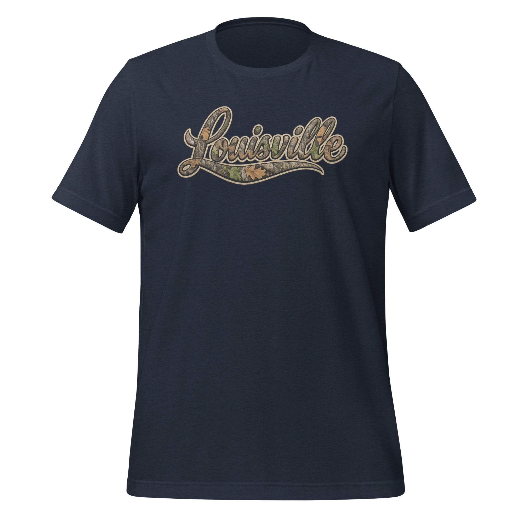 Louisville Script T-Shirt | Mossy Oak Style | Classic Cotton - Bluegrass Elite Apparel LLC