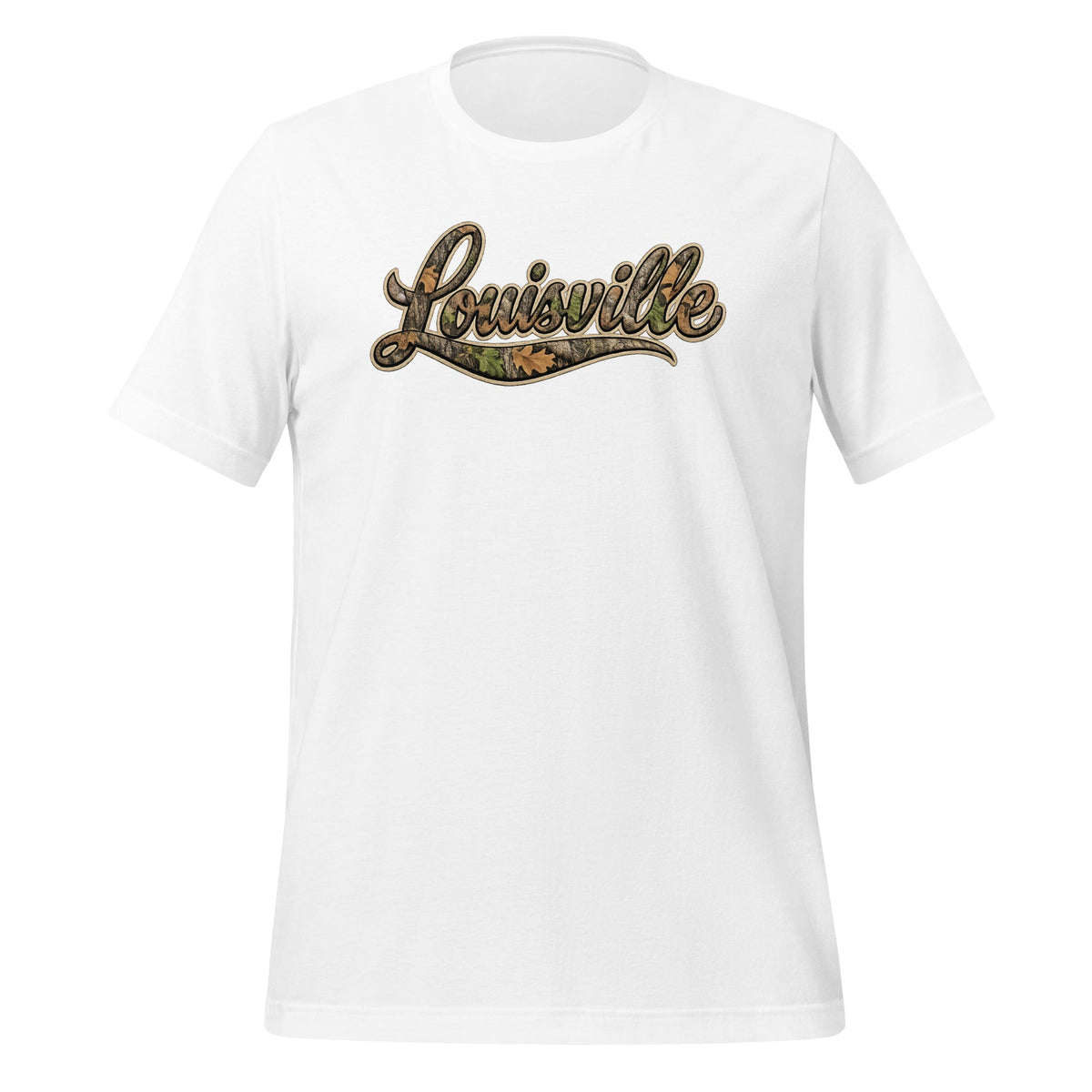Louisville Script T-Shirt | Mossy Oak Style | Classic Cotton - Bluegrass Elite Apparel LLC
