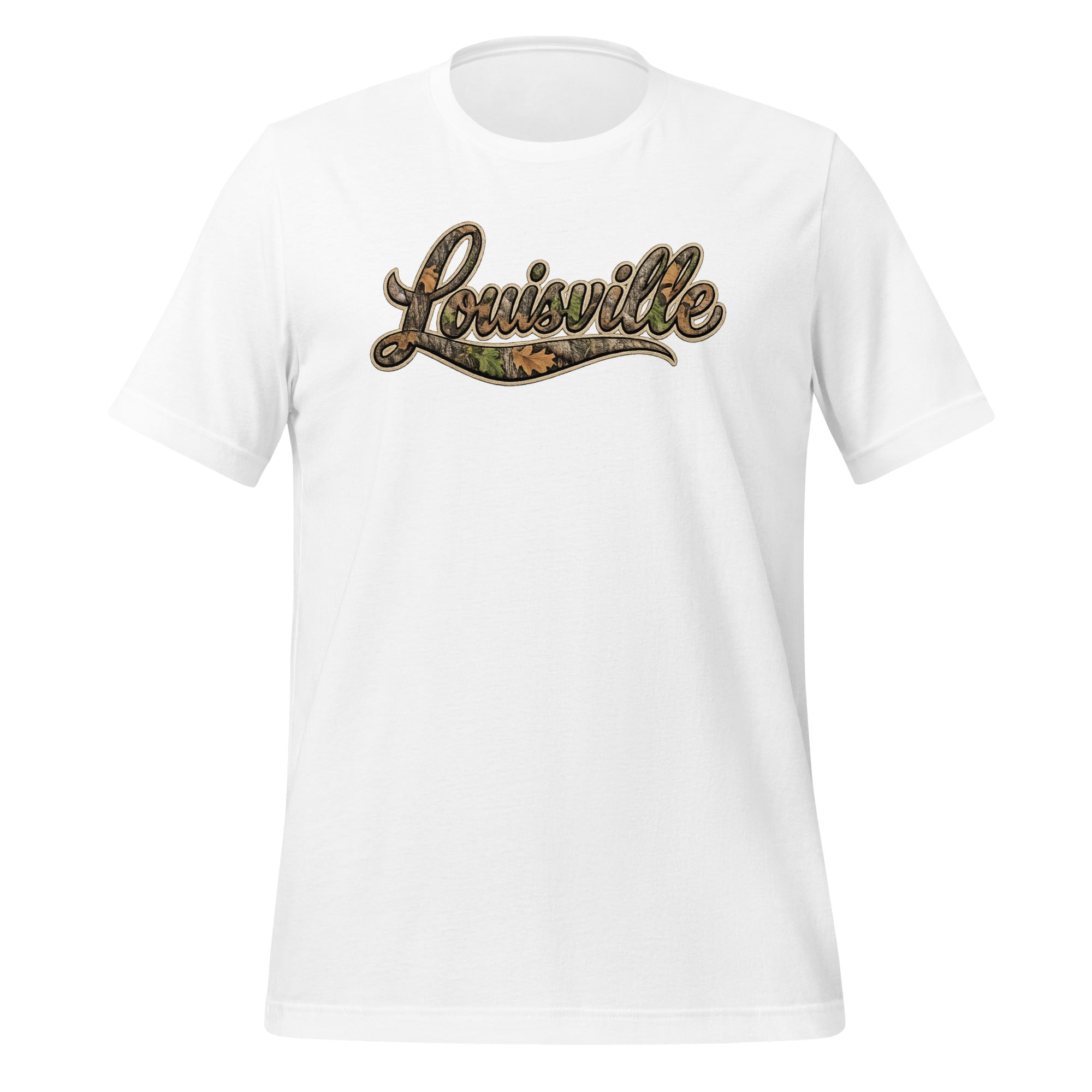 Louisville Script T-Shirt | Mossy Oak Style | Classic Cotton - Bluegrass Elite Apparel LLC