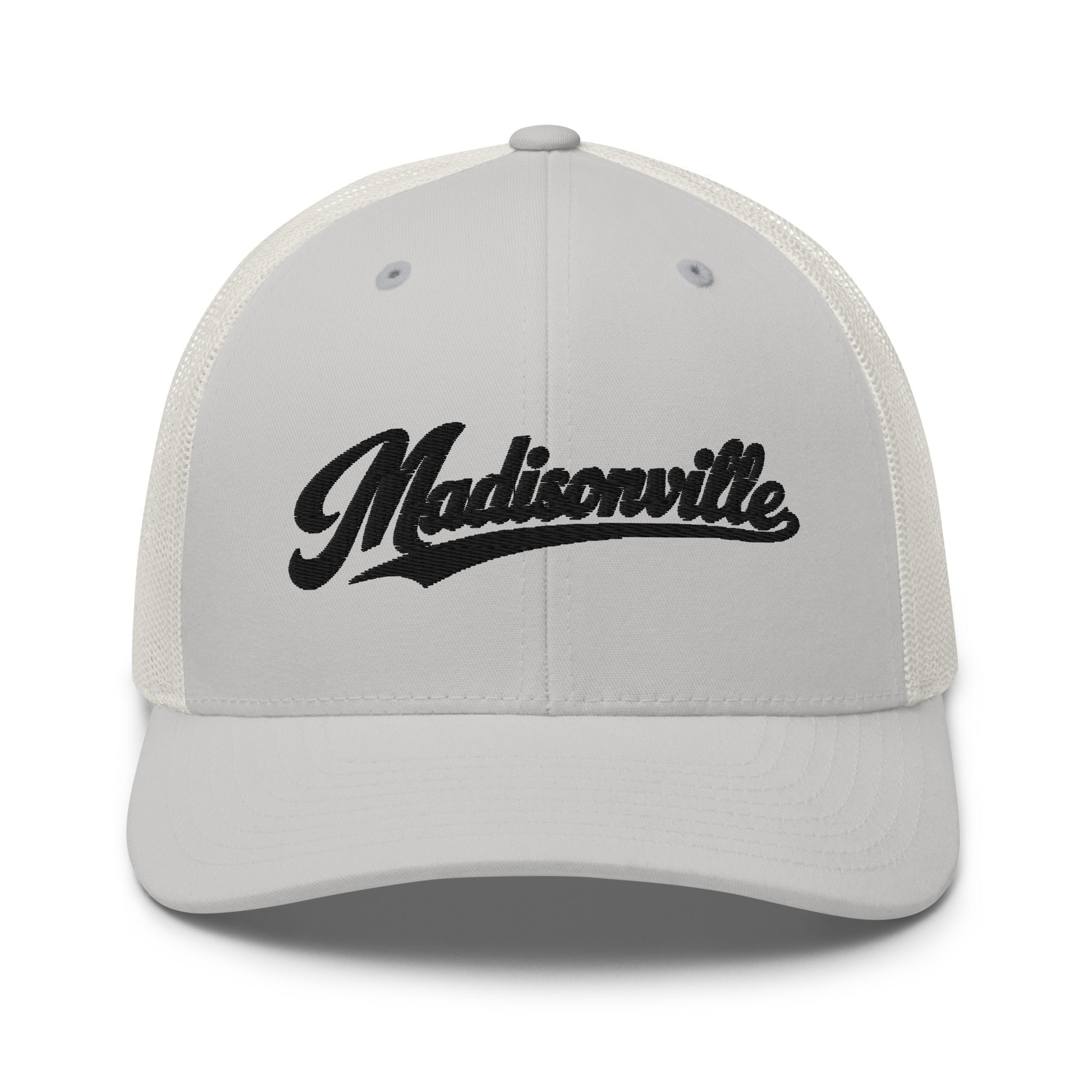 Madisonville Vintage Script Trucker Hat – Kentucky Cities Series - Bluegrass Elite Apparel LLC