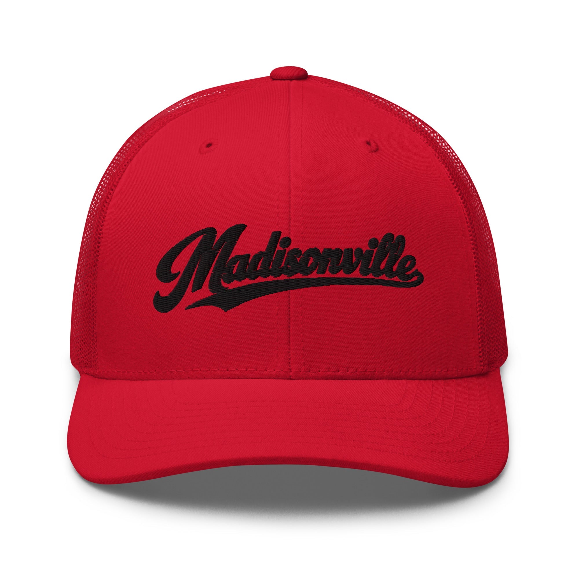 Madisonville Vintage Script Trucker Hat – Kentucky Cities Series - Bluegrass Elite Apparel LLC