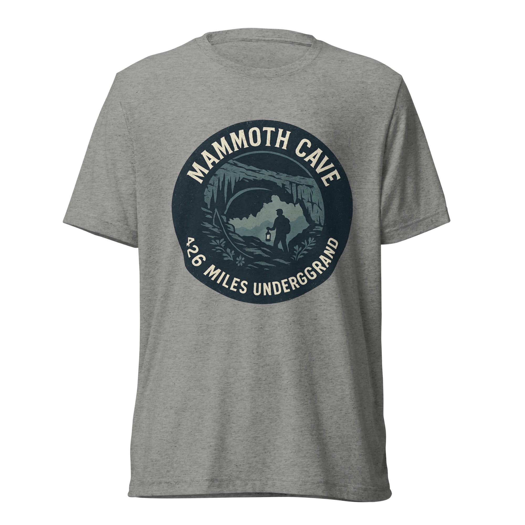 Mammoth Cave “426 Miles Underground” T-Shirt | Kentucky National Park Caving Tee - Bluegrass Elite Apparel LLC