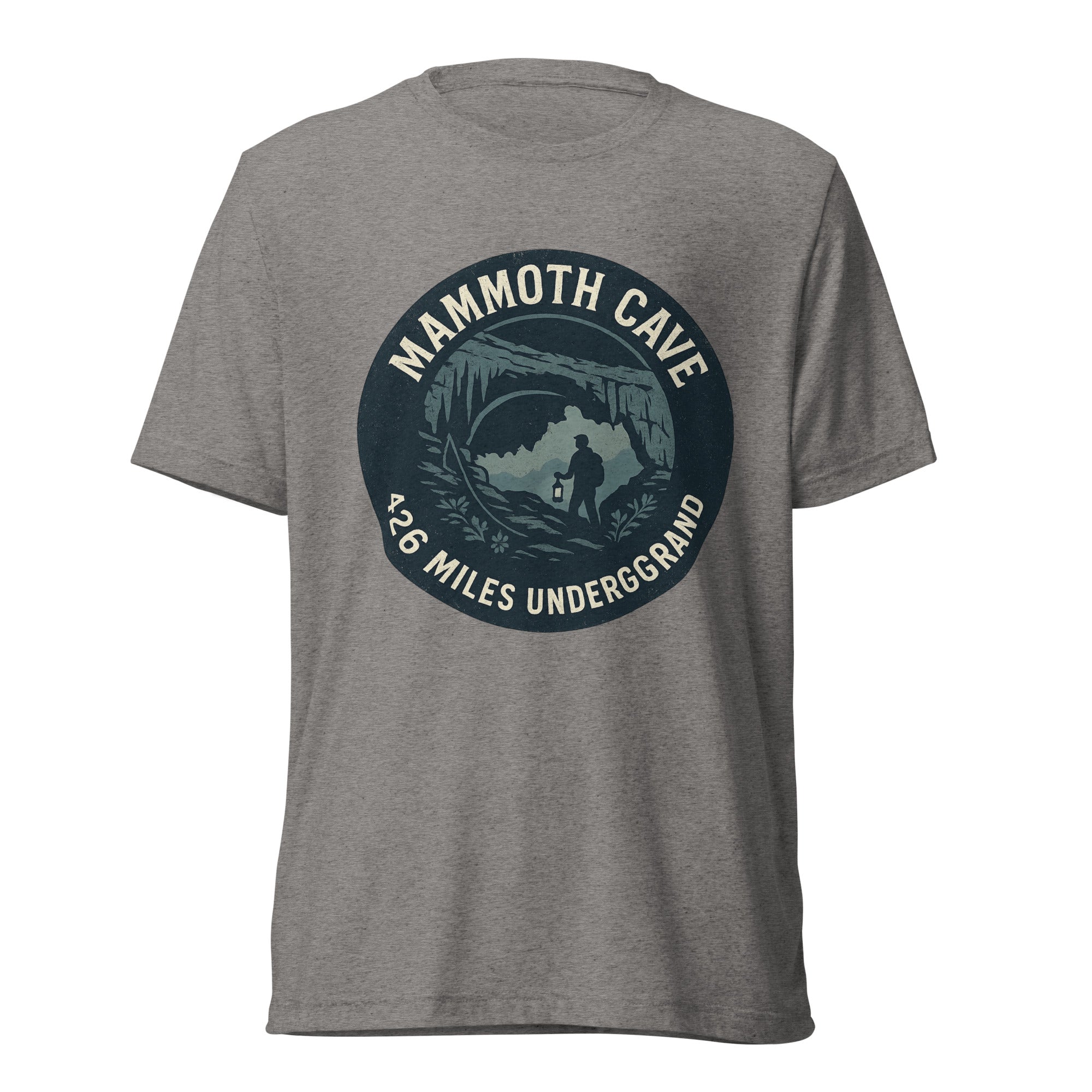 Mammoth Cave “426 Miles Underground” T-Shirt | Kentucky National Park Caving Tee - Bluegrass Elite Apparel LLC