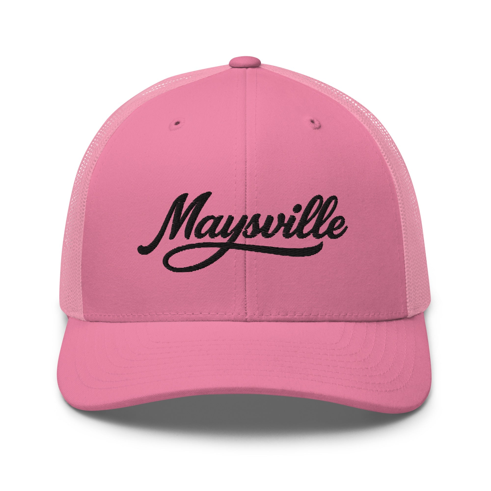 Maysville Script Trucker Cap – Kentucky City Series Classic Mesh Hat - Bluegrass Elite Apparel LLC