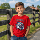 MOCO Heritage Feather Youth Tee | Vintage Graphic Design | Classic - Bluegrass Elite Apparel LLC