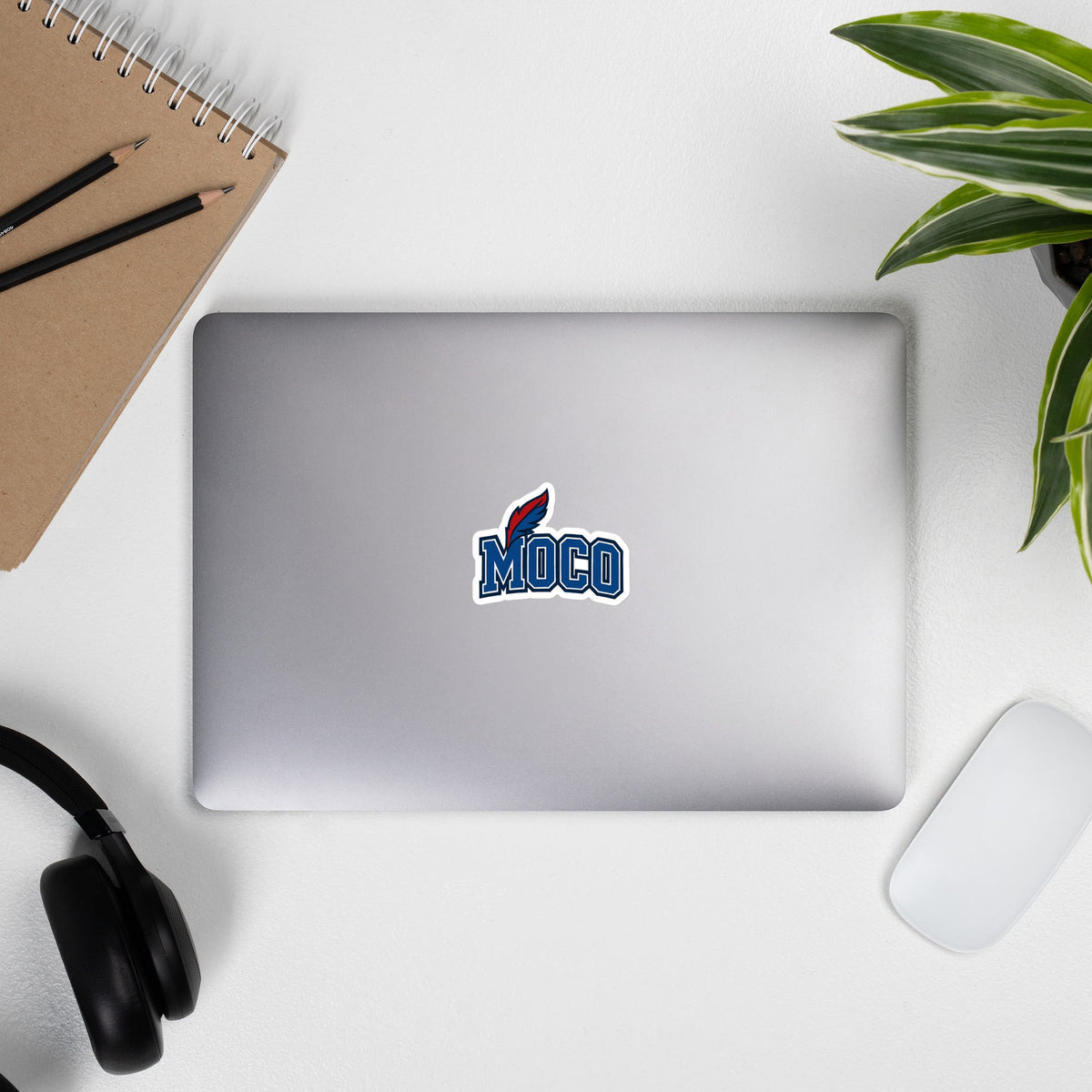MOCO Indians Sticker — Bold Mascot Spirit, Durable Vinyl, Bubble - Free - Bluegrass Elite Apparel LLC