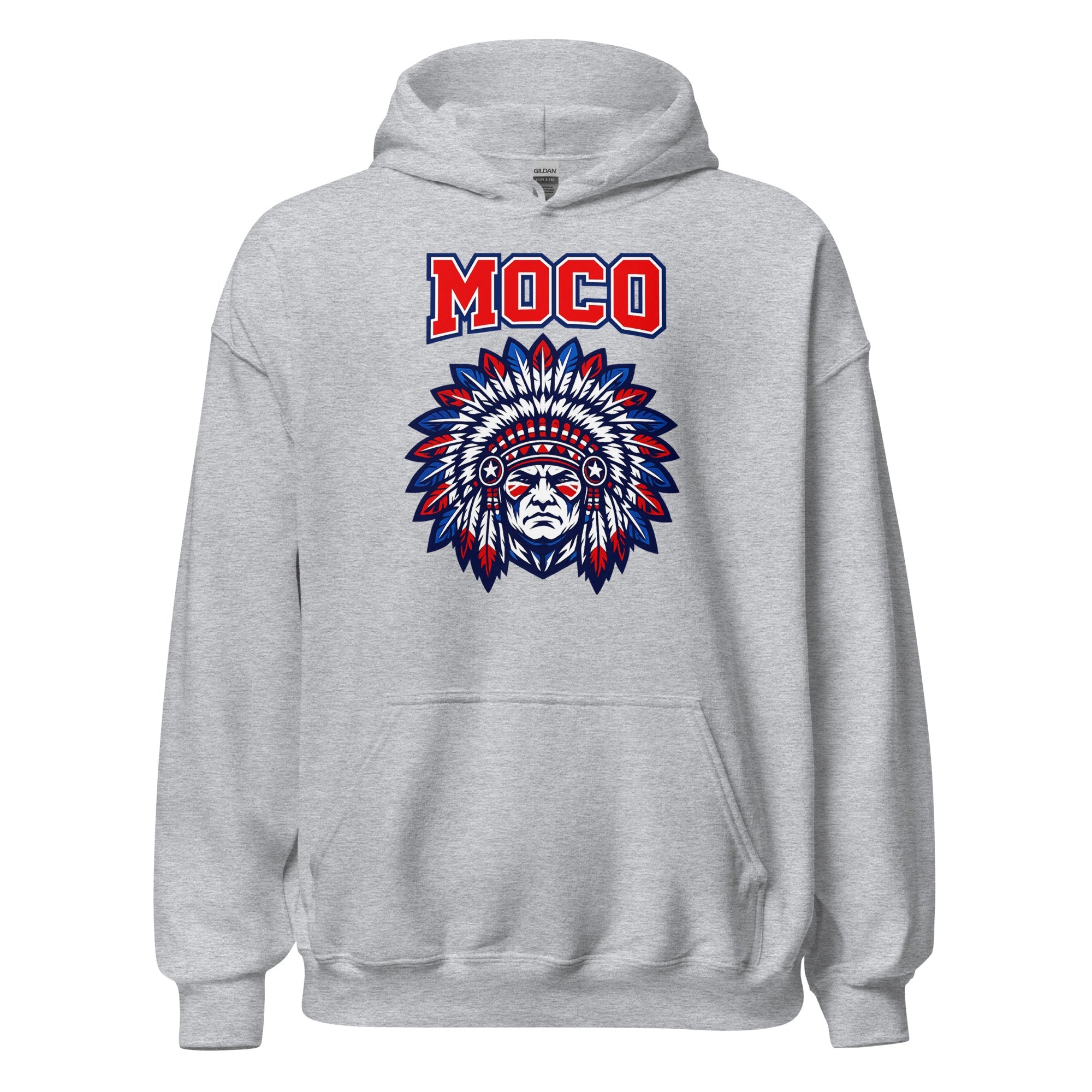 MOCO Patriotic Heritage Graphic Hoodie | Vintage Block Design - Bluegrass Elite Apparel LLC