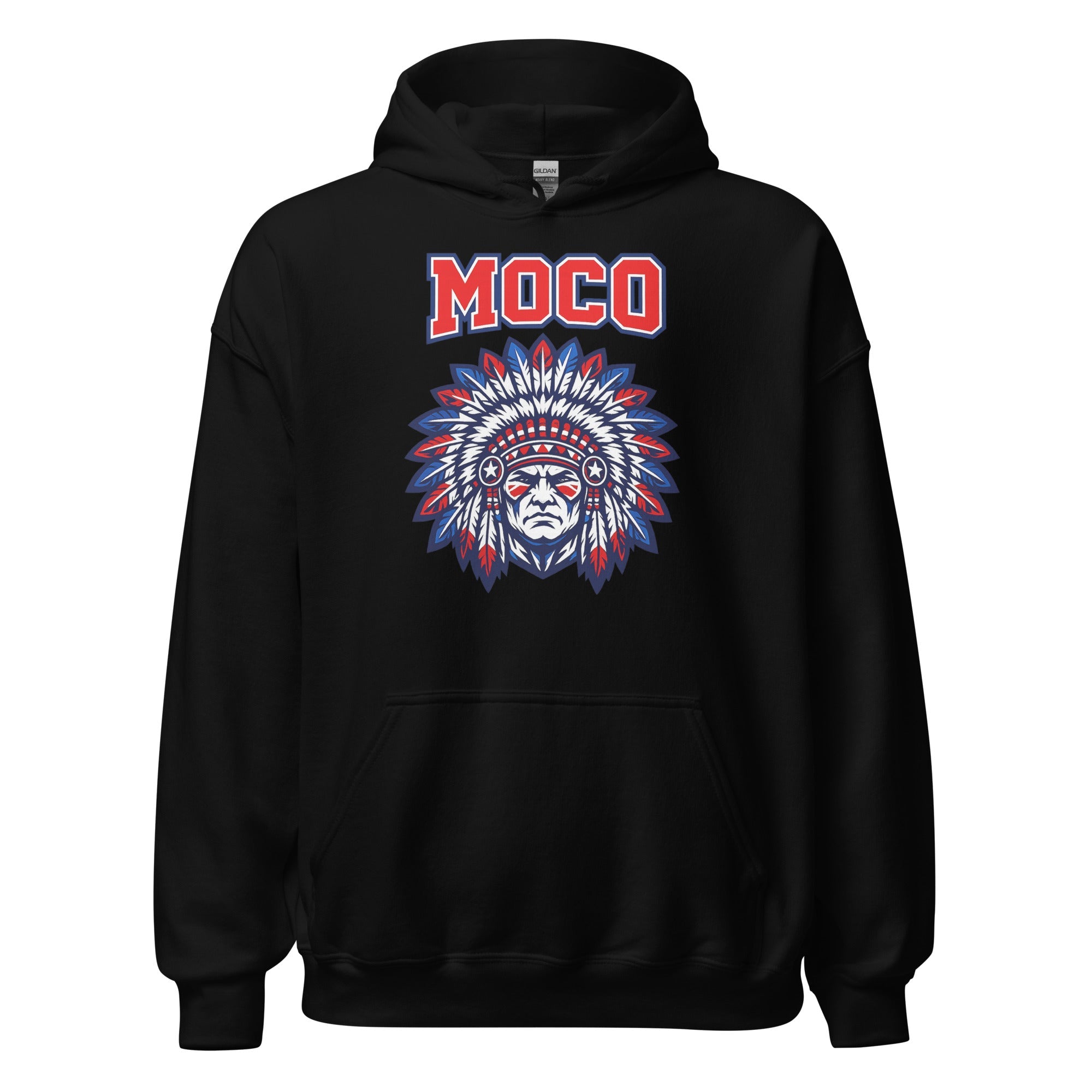 MOCO Patriotic Heritage Graphic Hoodie | Vintage Block Design - Bluegrass Elite Apparel LLC