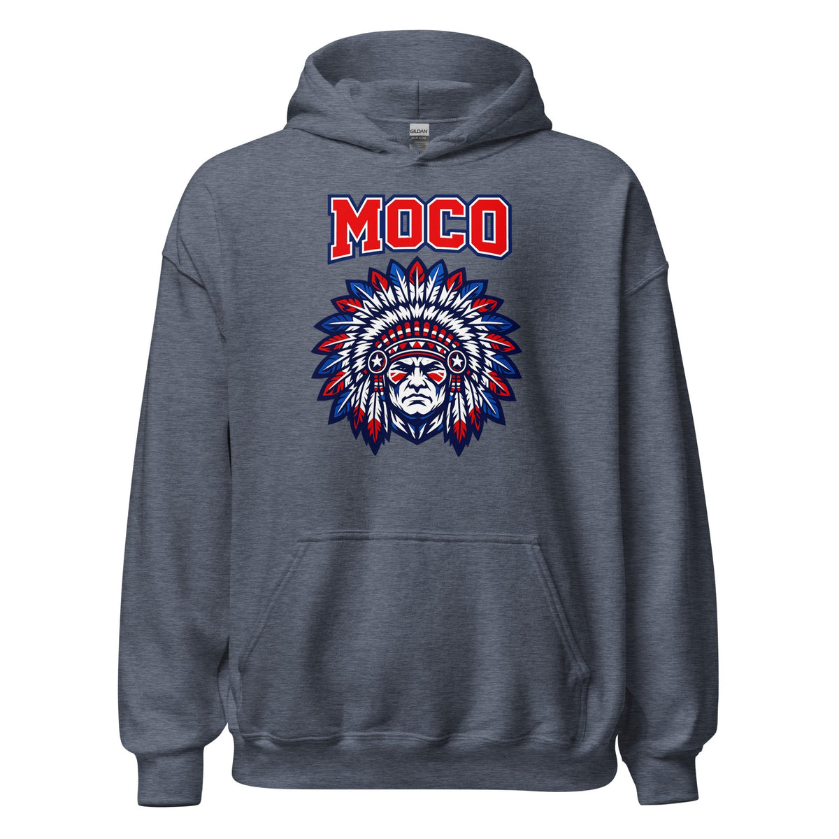 MOCO Patriotic Heritage Graphic Hoodie | Vintage Block Design - Bluegrass Elite Apparel LLC