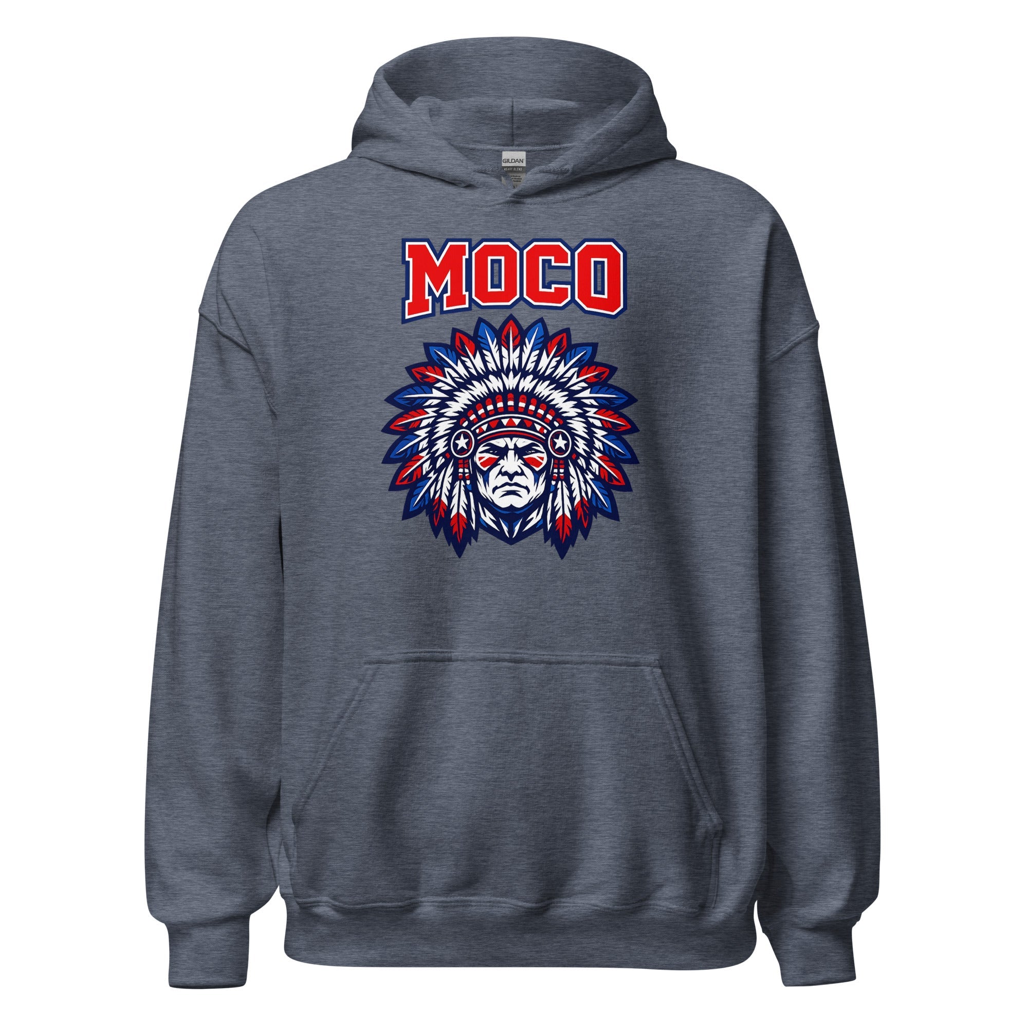 MOCO Patriotic Heritage Graphic Hoodie | Vintage Block Design - Bluegrass Elite Apparel LLC