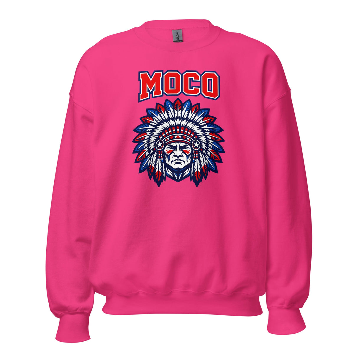 MOCO Patriotic Heritage Graphic Sweatshirt | Vintage Block Design - Bluegrass Elite Apparel LLC