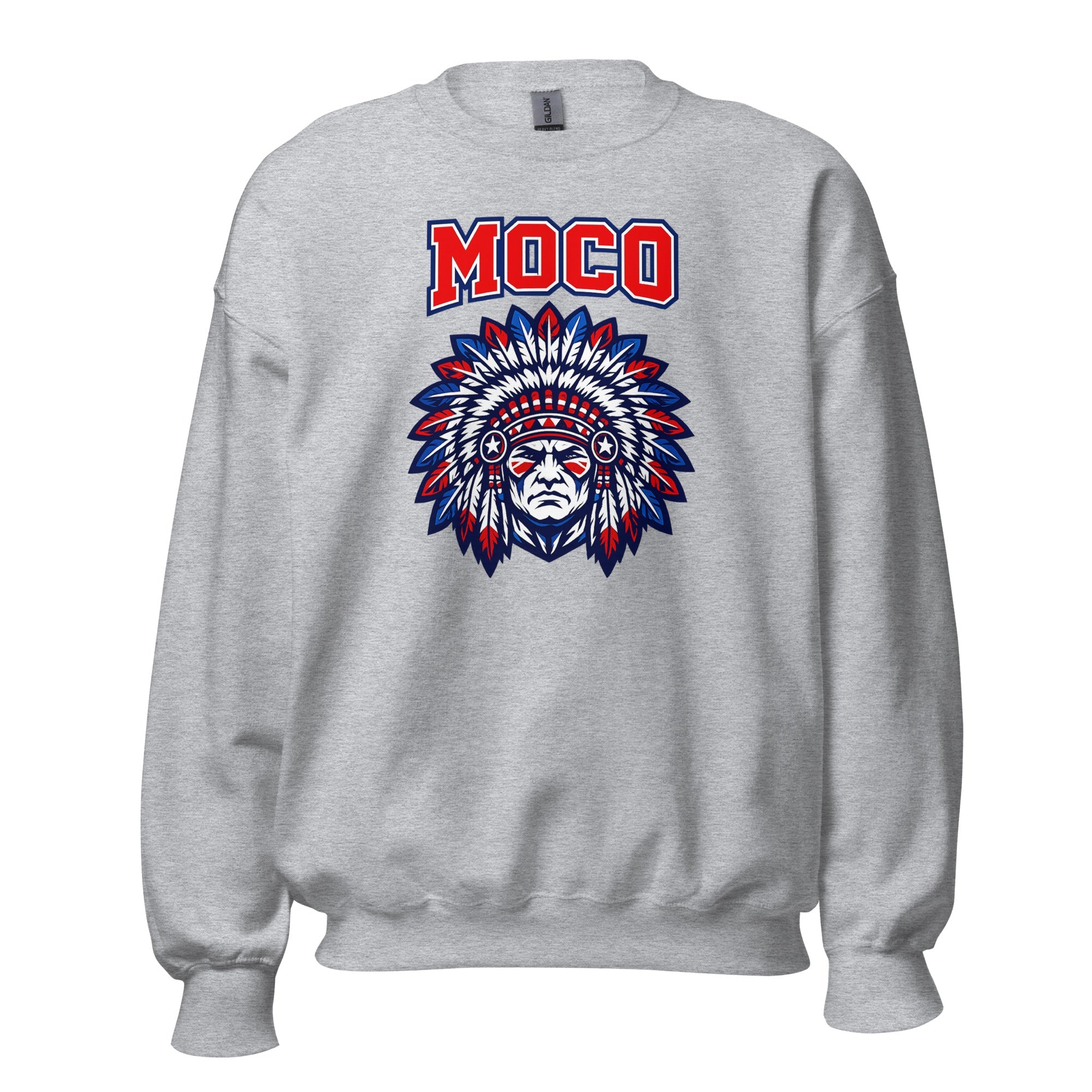 MOCO Patriotic Heritage Graphic Sweatshirt | Vintage Block Design - Bluegrass Elite Apparel LLC
