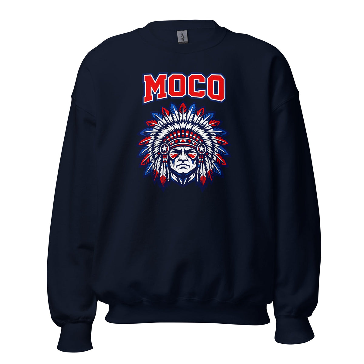 MOCO Patriotic Heritage Graphic Sweatshirt | Vintage Block Design - Bluegrass Elite Apparel LLC