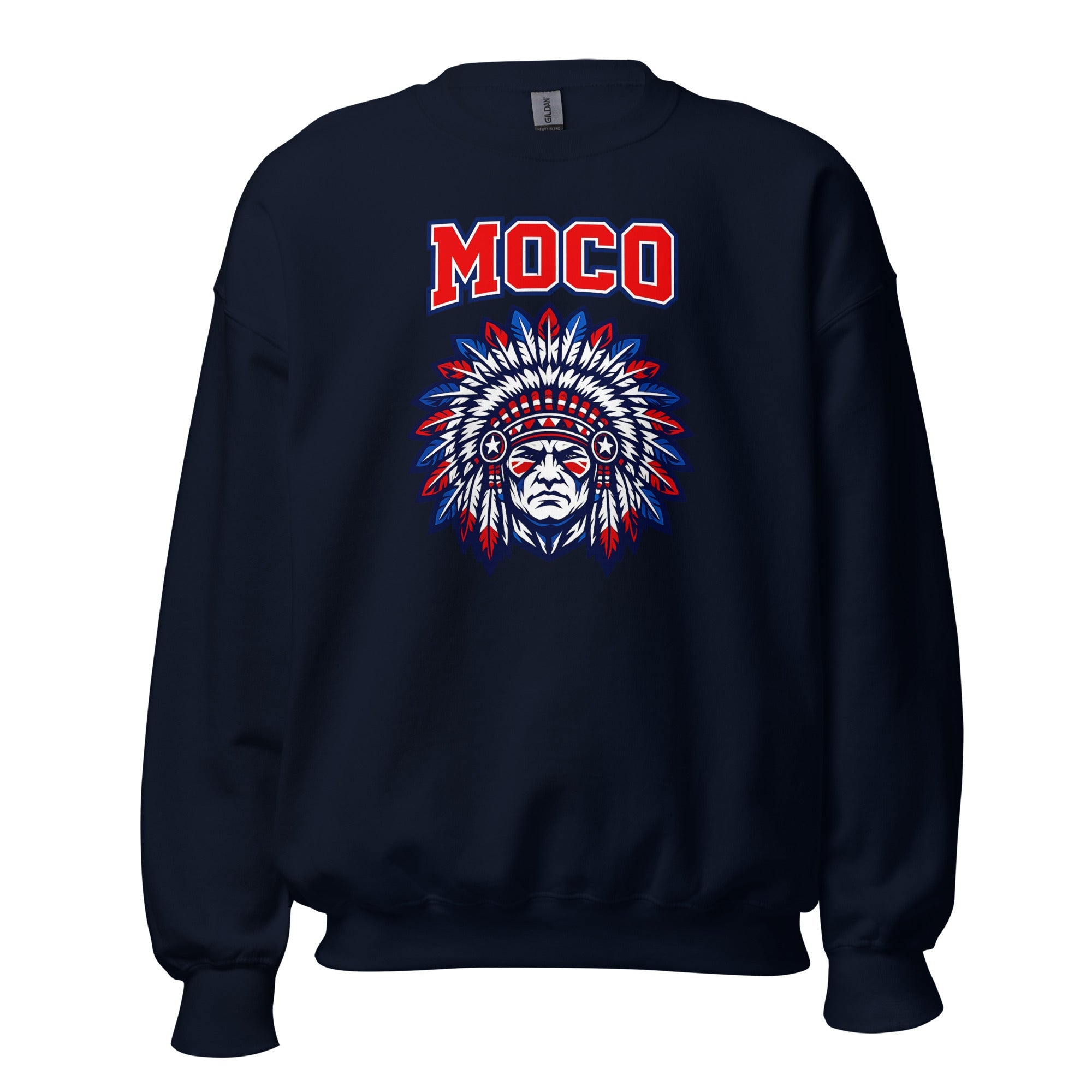 MOCO Patriotic Heritage Graphic Sweatshirt | Vintage Block Design - Bluegrass Elite Apparel LLC