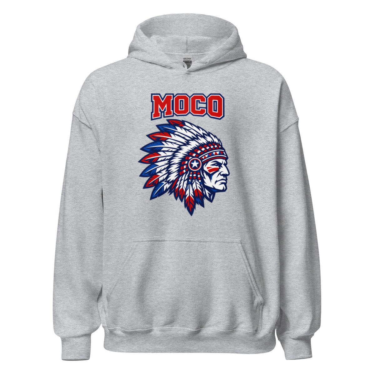MOCO Patriotic Heritage Hoodie | Vintage Block Graphic - Bluegrass Elite Apparel LLC