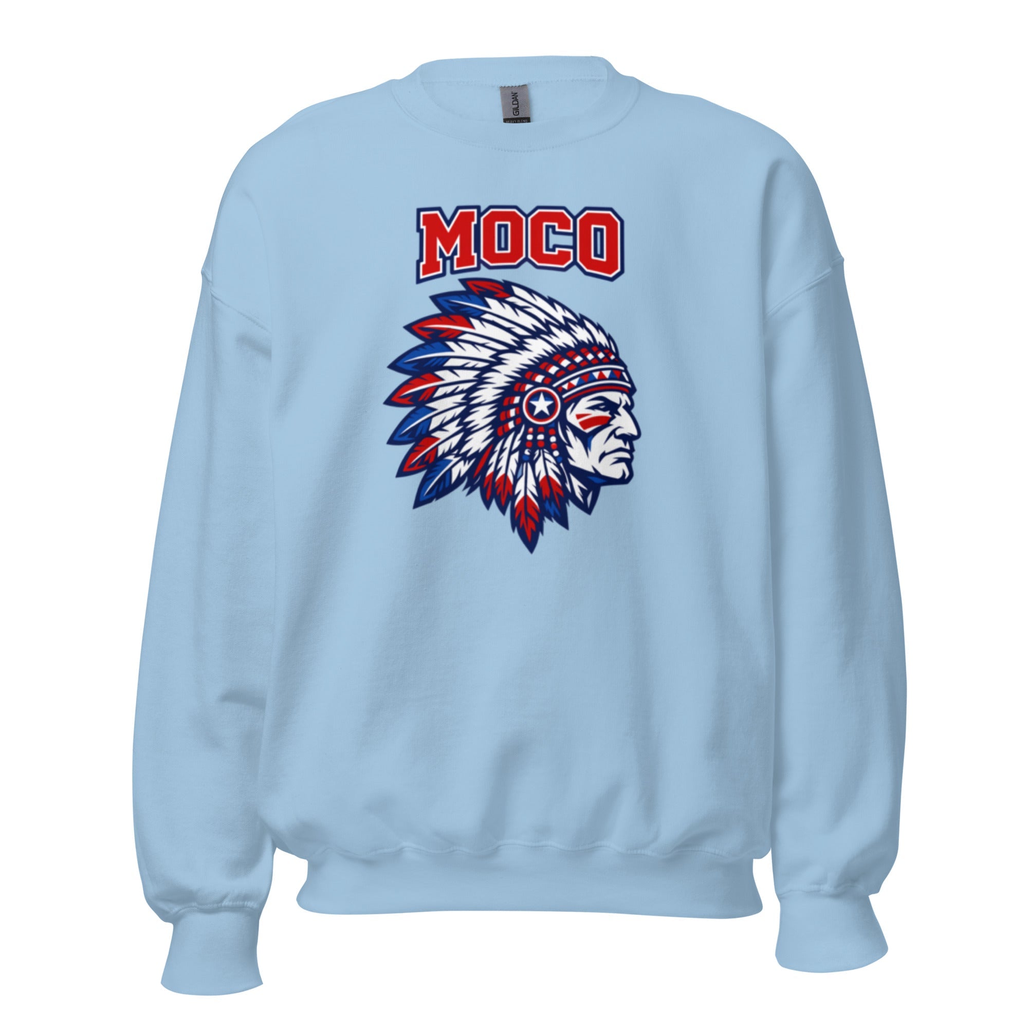 MOCO Patriotic Heritage Sweatshirt | Vintage Block Graphic - Bluegrass Elite Apparel LLC