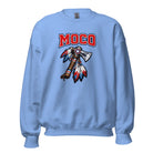 MOCO Tomahawk Feather Heritage Sweatshirt | Vintage Block Design - Bluegrass Elite Apparel LLC