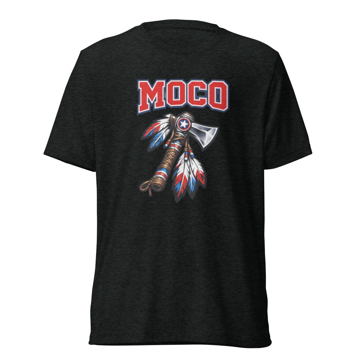 MOCO Tomahawk Feather Heritage Tee | Vintage Block Design | Elite - Bluegrass Elite Apparel LLC