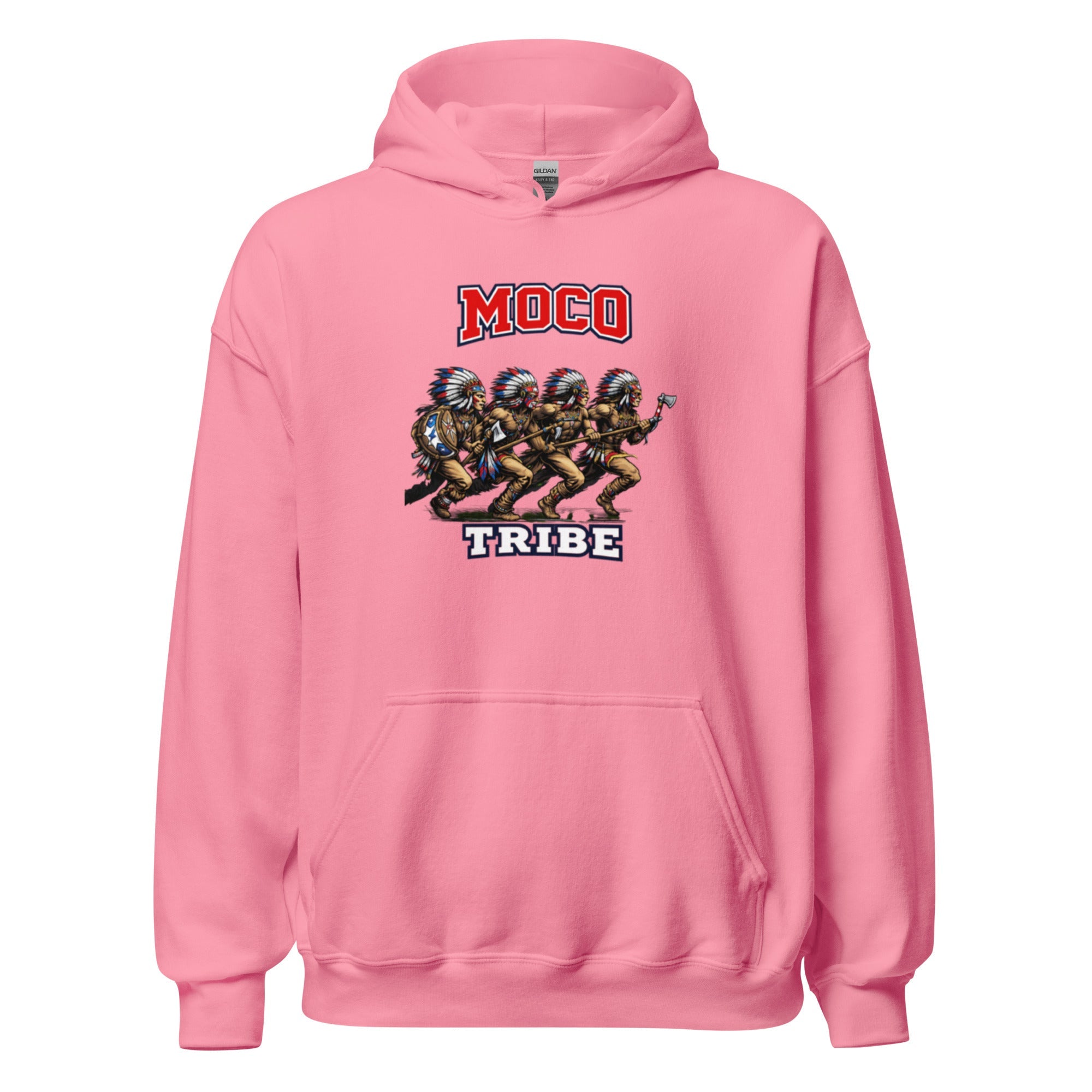 MOCO Tribe Warrior Graphic Hoodie | Vintage Heritage Design - Bluegrass Elite Apparel LLC