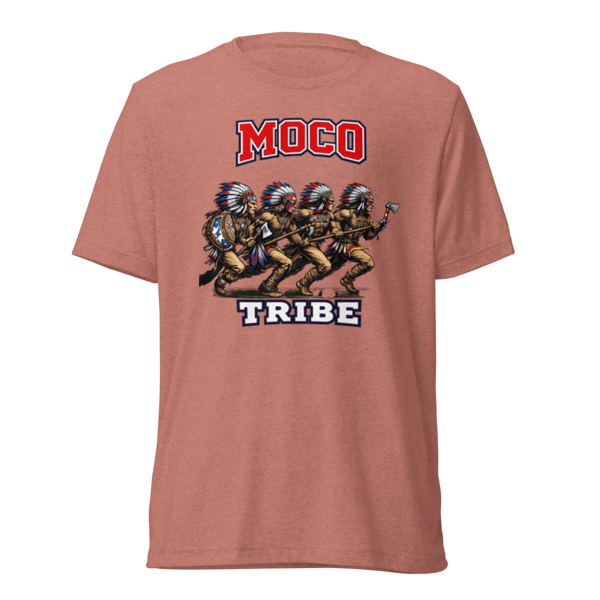 MOCO Tribe Warrior Graphic Tee | Vintage Heritage Design | Elite - Bluegrass Elite Apparel LLC