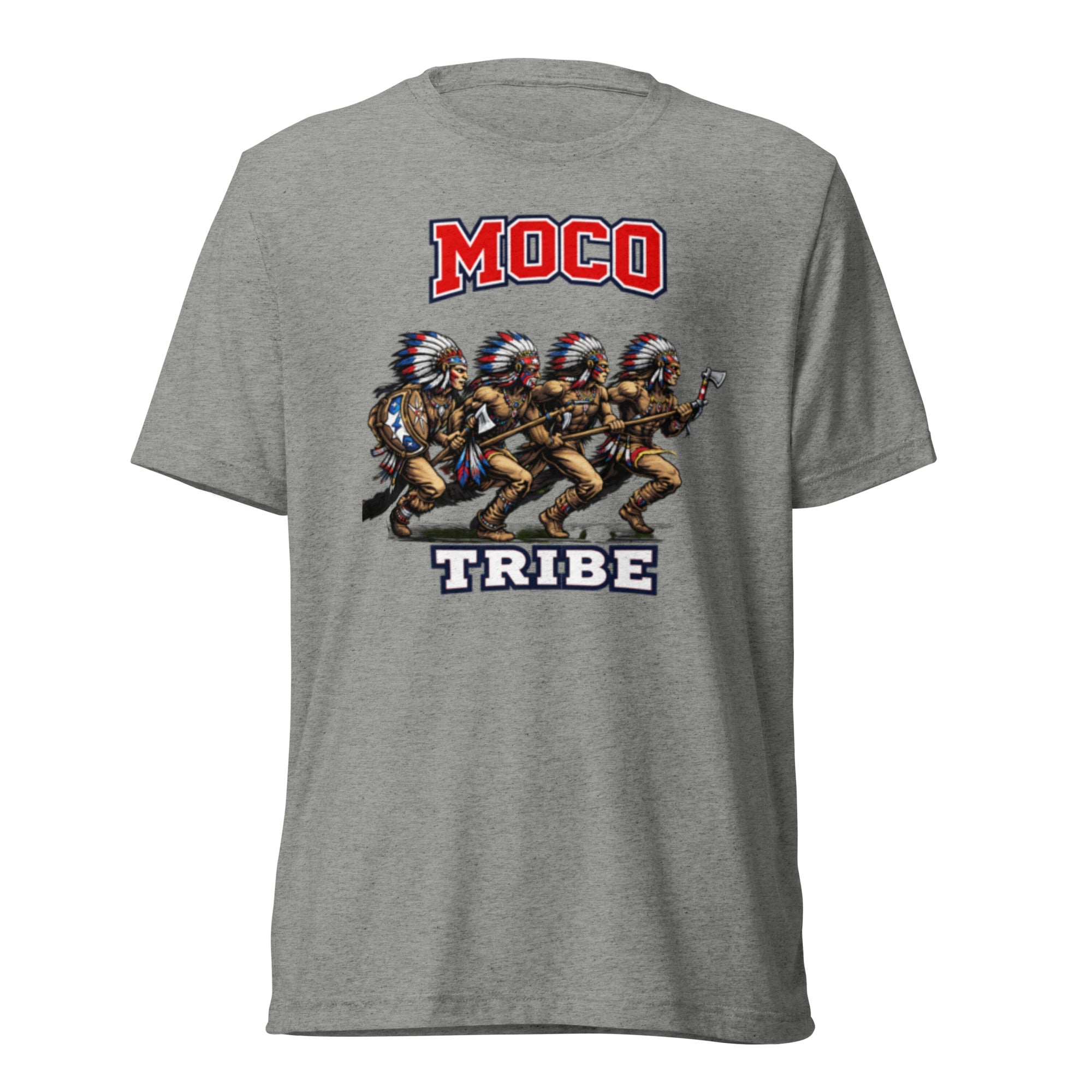 MOCO Tribe Warrior Graphic Tee | Vintage Heritage Design | Elite - Bluegrass Elite Apparel LLC