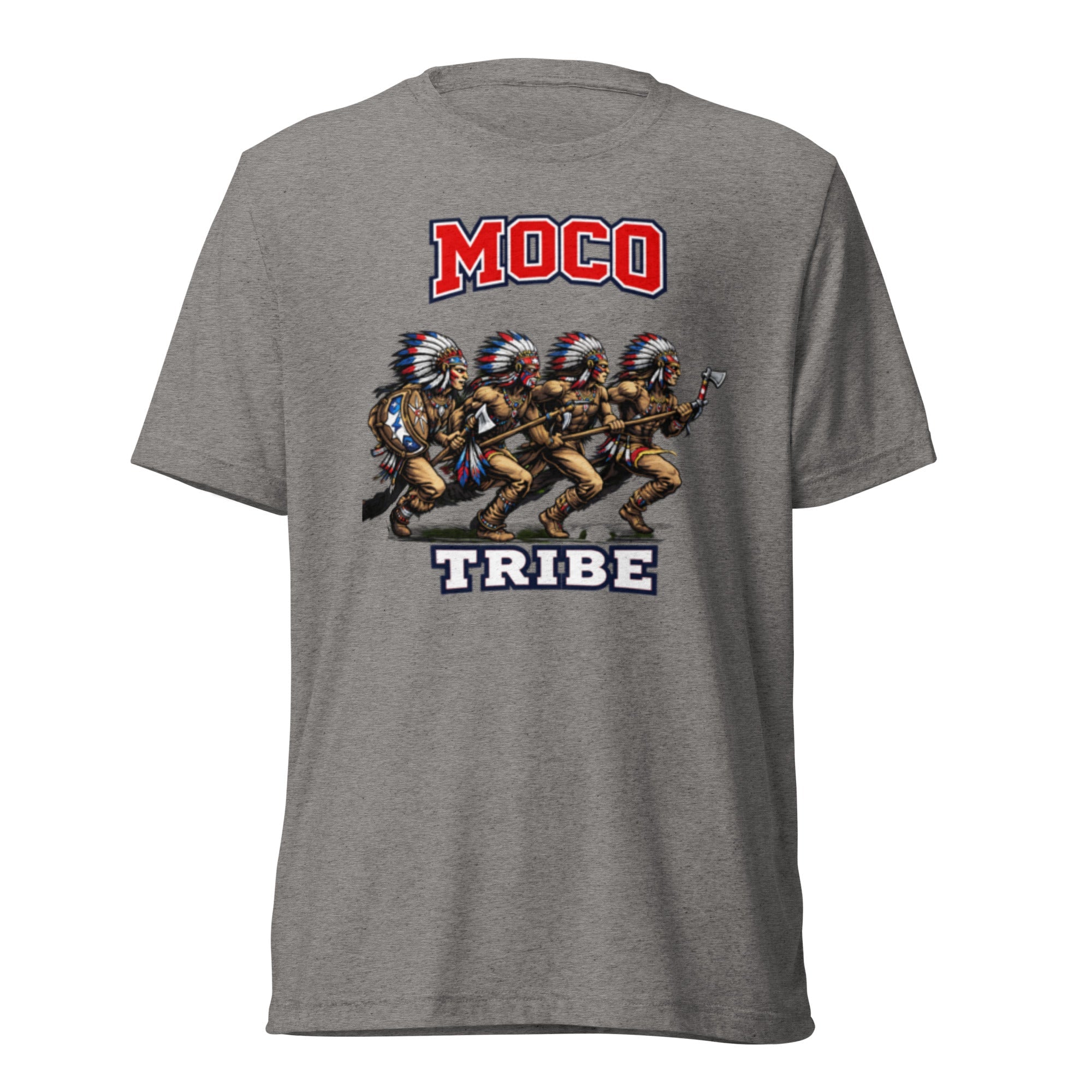 MOCO Tribe Warrior Graphic Tee | Vintage Heritage Design | Elite - Bluegrass Elite Apparel LLC