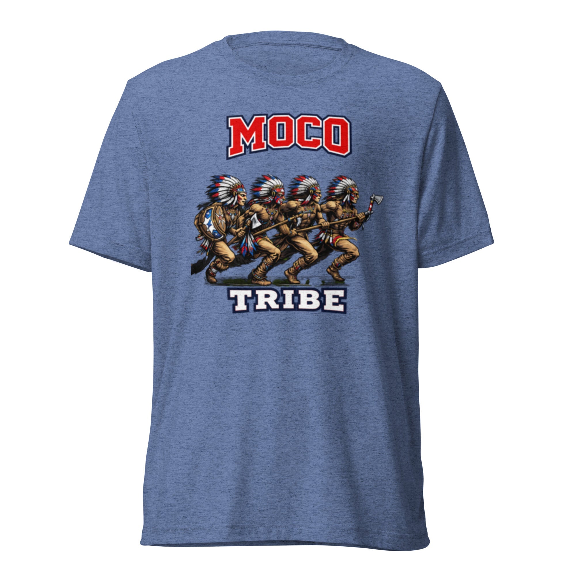 MOCO Tribe Warrior Graphic Tee | Vintage Heritage Design | Elite - Bluegrass Elite Apparel LLC