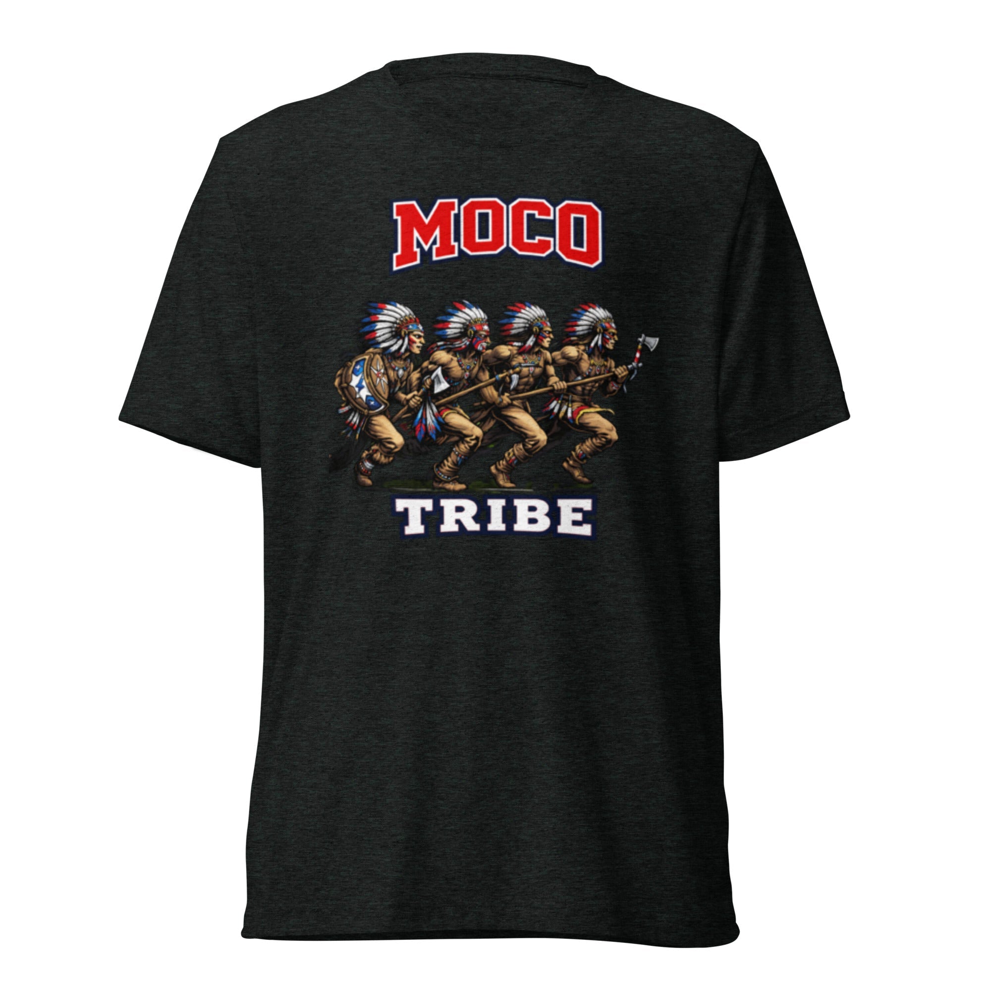 MOCO Tribe Warrior Graphic Tee | Vintage Heritage Design | Elite - Bluegrass Elite Apparel LLC