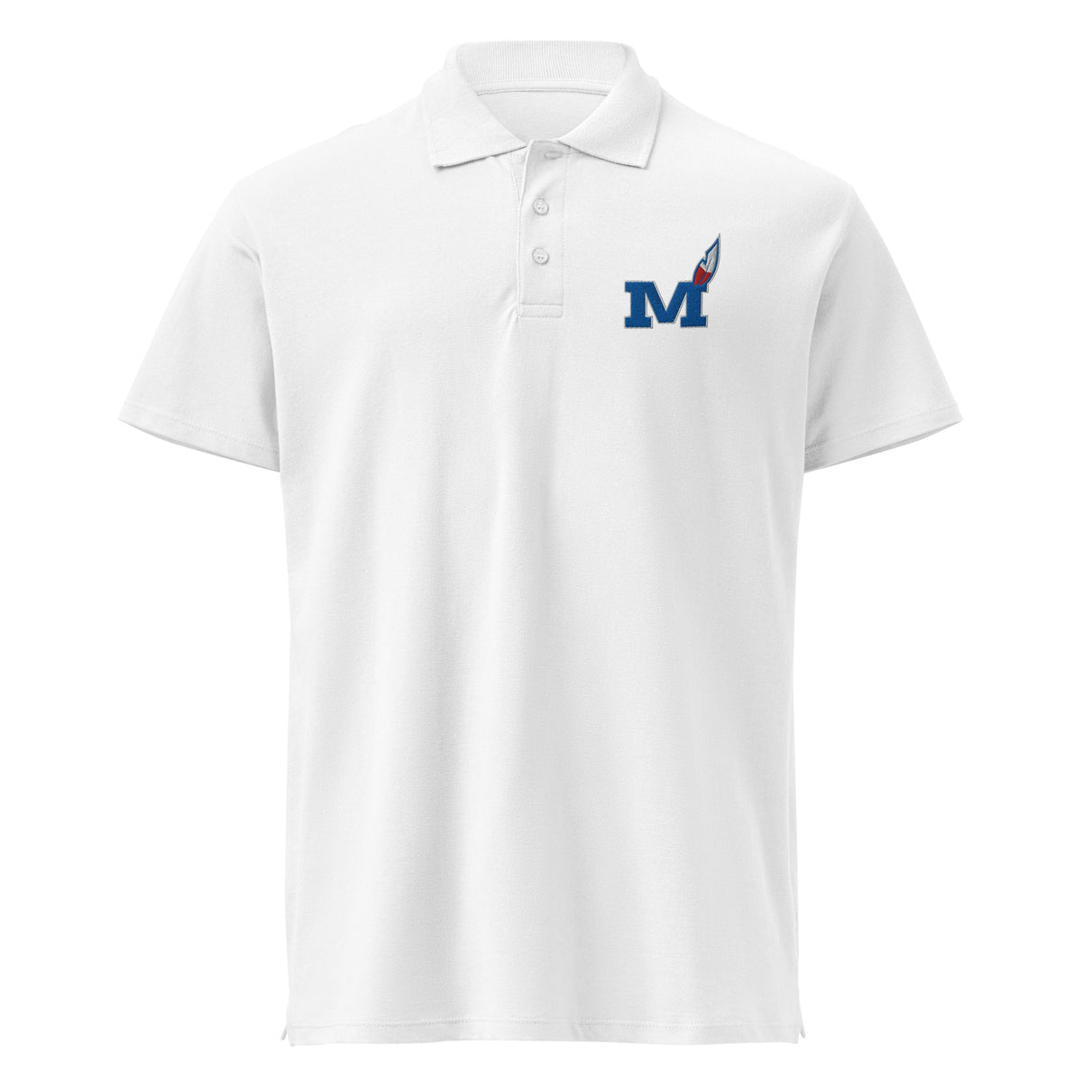 Montgomery County Indian Premium Pique Polo | Bold M Design - Bluegrass Elite Apparel LLC