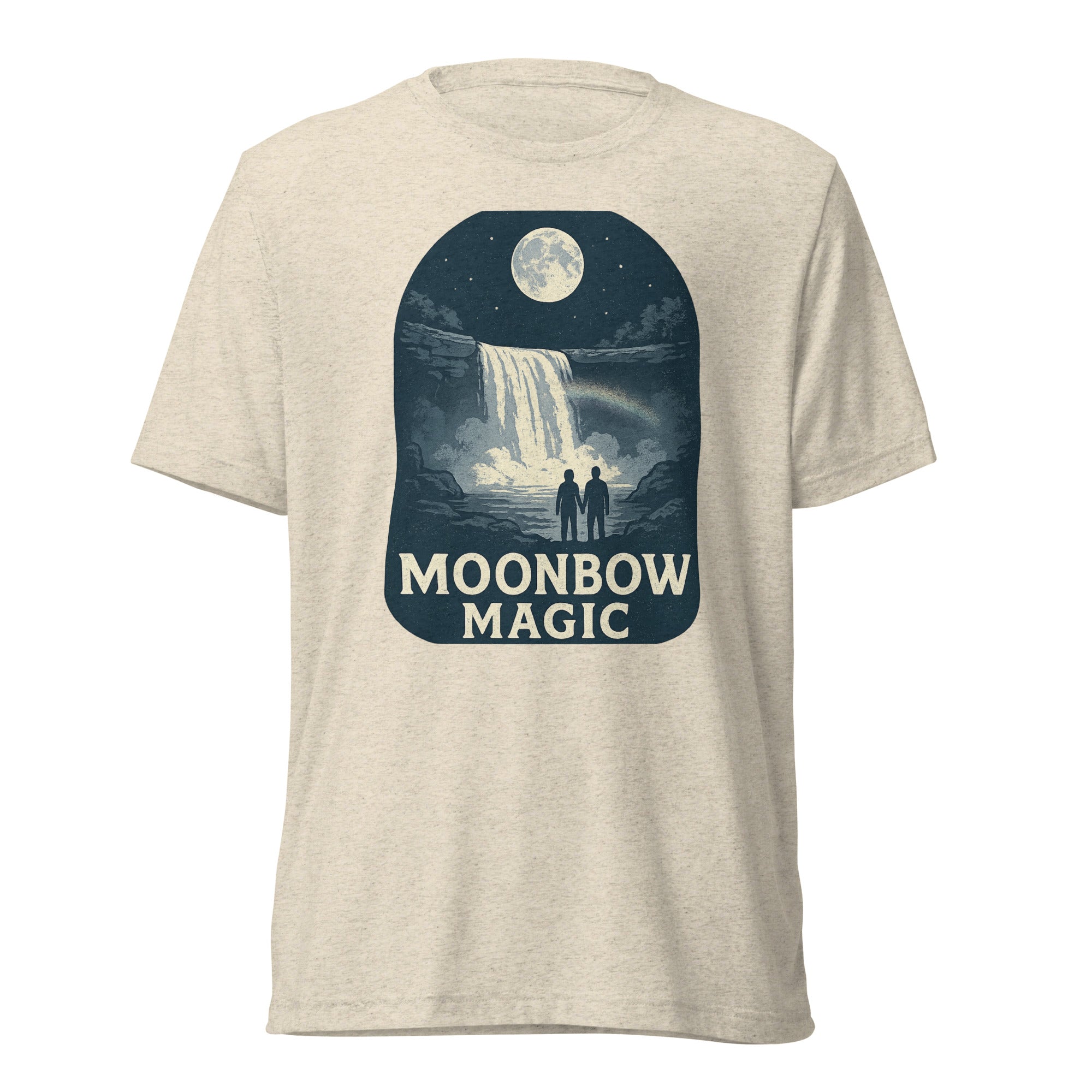 Moonbow Magic Tee | Cumberland Falls Kentucky Night Rainbow Shirt - Bluegrass Elite Apparel LLC