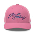 Mount Sterling Script Trucker Hat | Retro Kentucky City Cap | Yupoong 6606 - Bluegrass Elite Apparel LLC