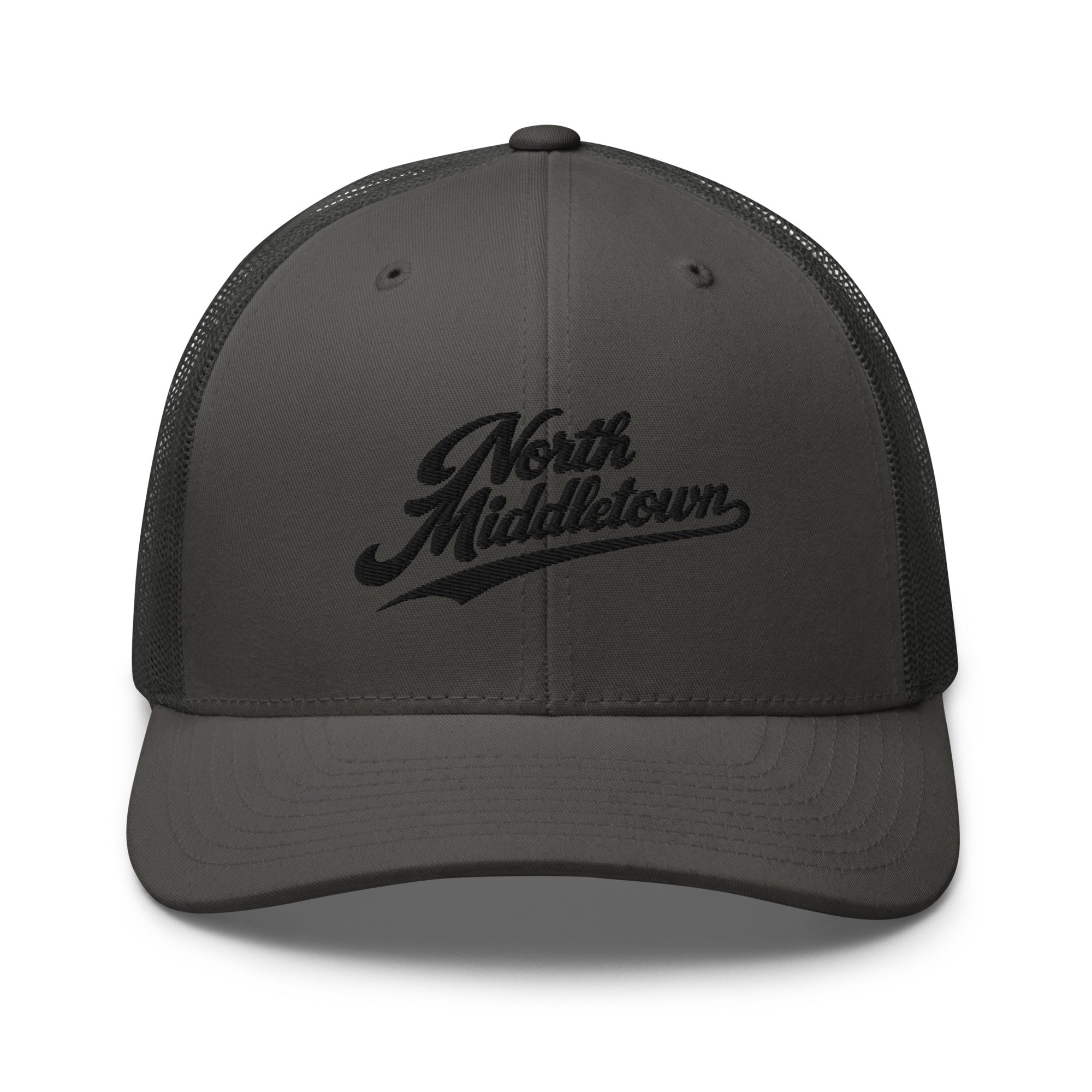 North Middletown Vintage Script Trucker Hat – Kentucky Cities Series - Bluegrass Elite Apparel LLC