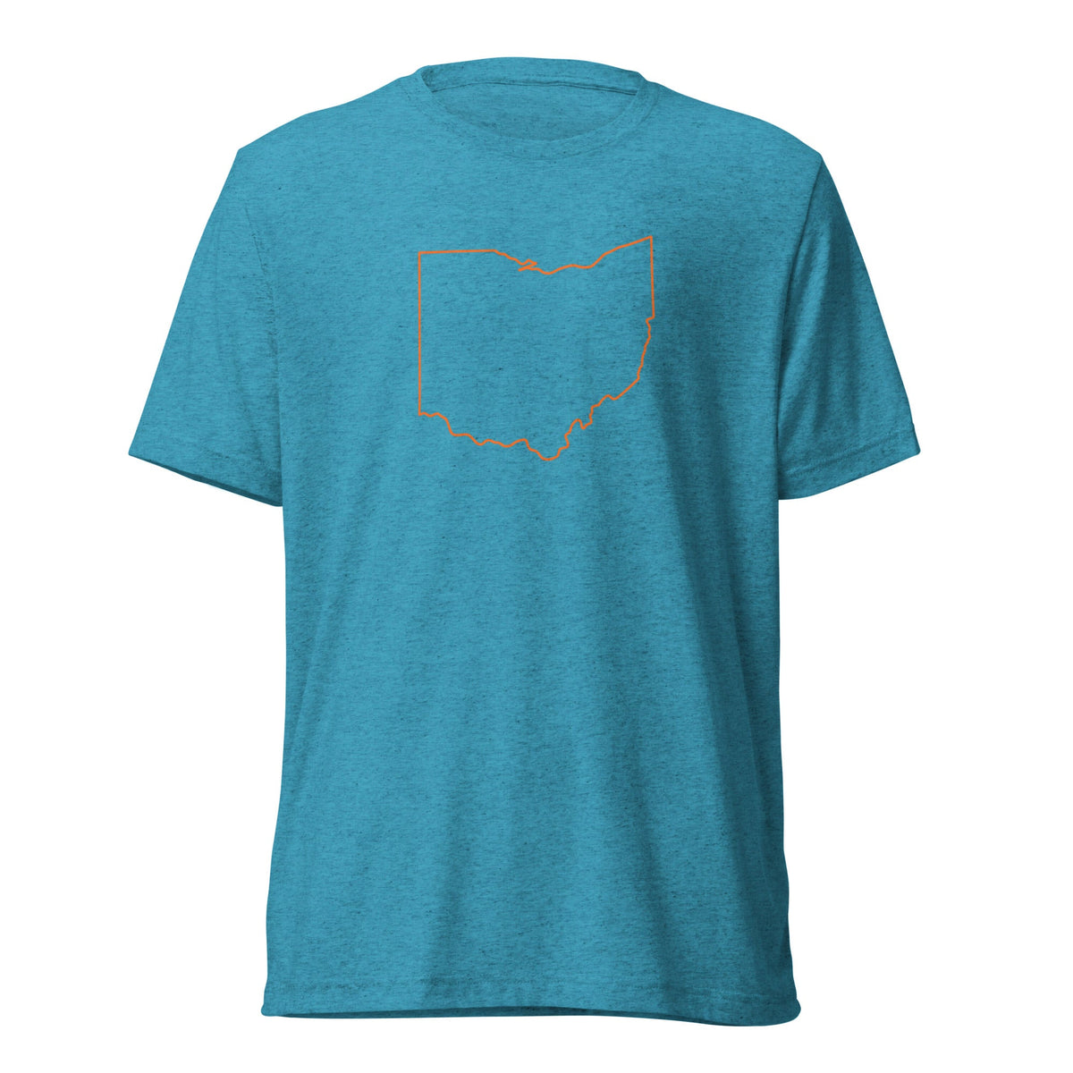 Orange Cincy T-Shirt | Ohio Outline Design | Elite - Bluegrass Elite Apparel LLC