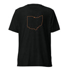 Orange Cincy T-Shirt | Ohio Outline Design | Elite - Bluegrass Elite Apparel LLC