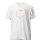 Orange Cincy T-Shirt | Ohio Outline Design | Elite - Bluegrass Elite Apparel LLC