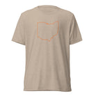 Orange Cincy T-Shirt | Ohio Outline Design | Elite - Bluegrass Elite Apparel LLC