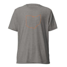 Orange Cincy T-Shirt | Ohio Outline Design | Elite - Bluegrass Elite Apparel LLC